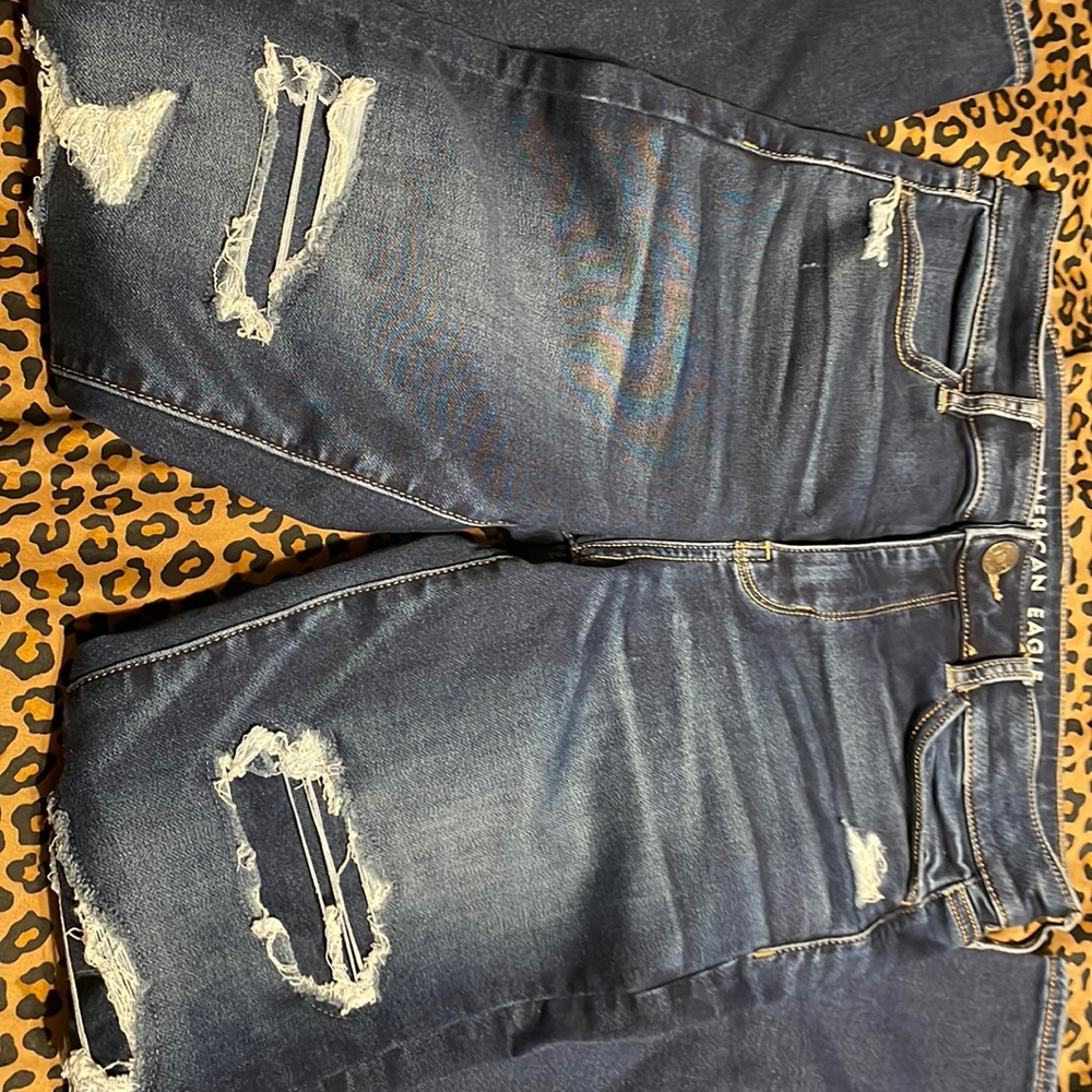 American eagle jeans next level stretch size 8 Womens